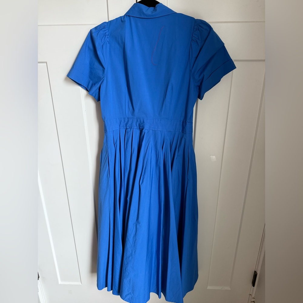 Alexis for Target cobalt blue button-down shirtdress. Size S. Like new. - Picture 6 of 9